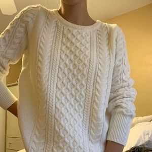 Cozy cream sweater